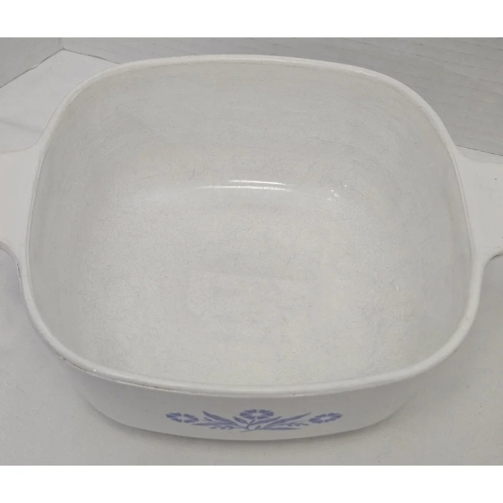 Vintage Corning Ware Blue Cornflower Lot 1.5 Qt 1960s & P-43-B .24 oz Misprint